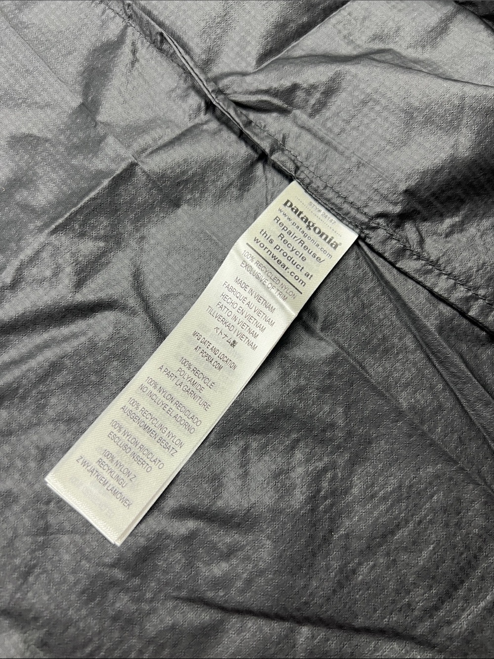 Patagonia Houdini Jacket Lightweight Packable Windbreaker Size Women’s Small NWT - Picture 8 of 9